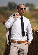 Mann mit Erfolgs-Mindset